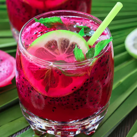 Dragon Fruit Lemonade Cooler